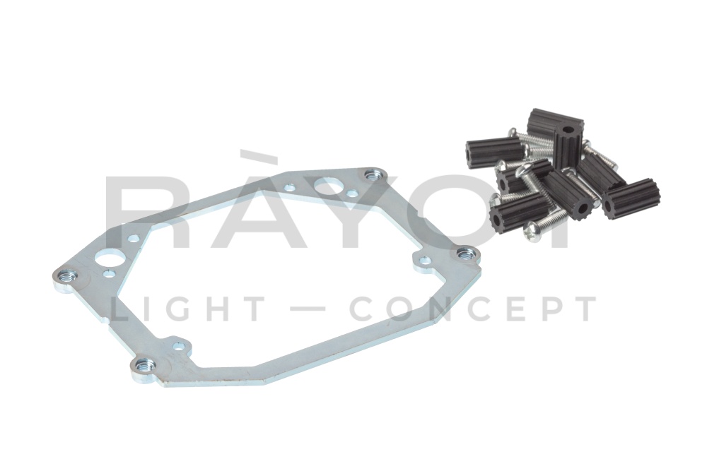 284. Комплект переходных рамок на Land Rover Range Rover (III 2й рестайл L322) 2009-2012