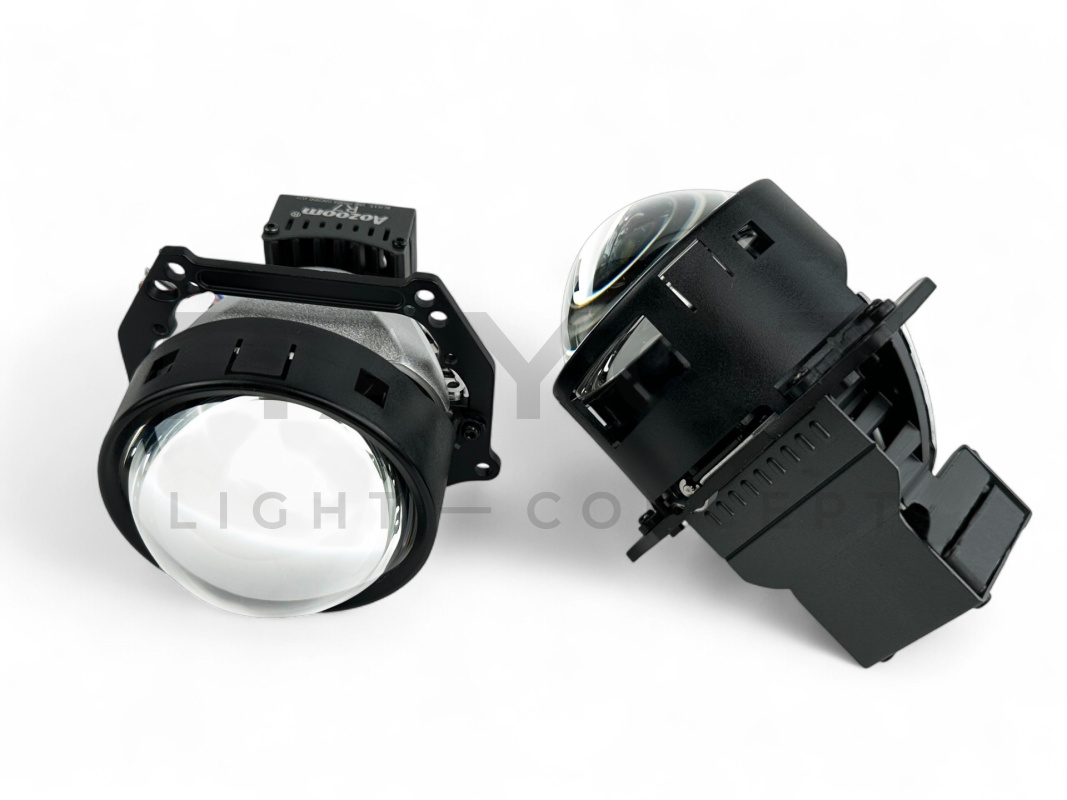 Светодиодные би-модули AOZOOM R7, 3.0", 12V, 5500K, 53/61w (комплект)