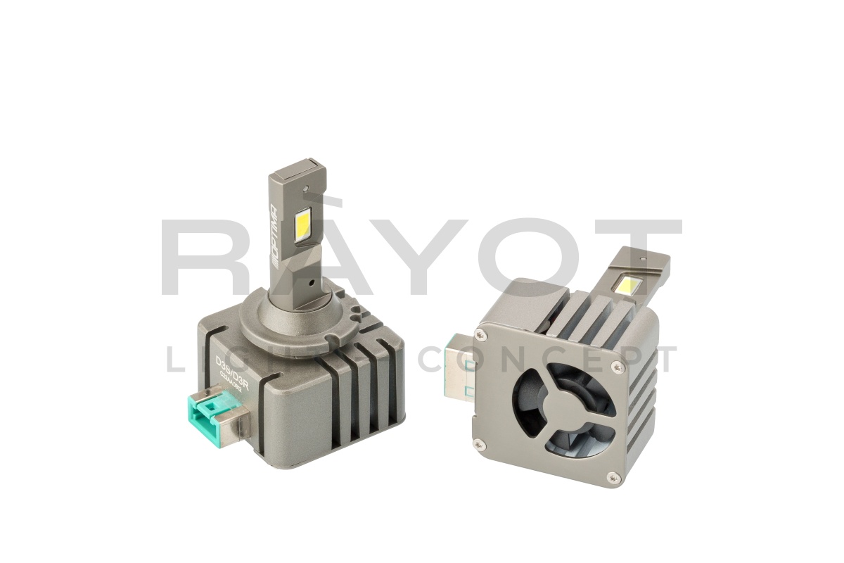 Светодиодные лампы Optima LED Service Replacement D3S 5500K, +50% Light, комплект 2 шт.