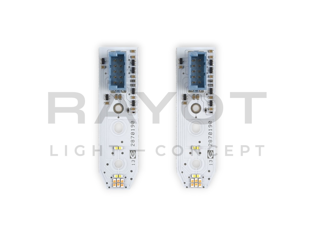 Платы ДХО AUDI Q3 8U (2014-2018) LED Matrix, Цвет: Белый, к-т на 2 фары