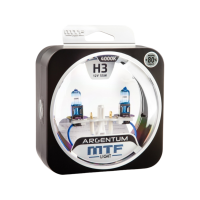 Галогенные лампы MTF Light ARGENTUM +80% — 12В, 55Вт, усиленная яркость, комплект H3