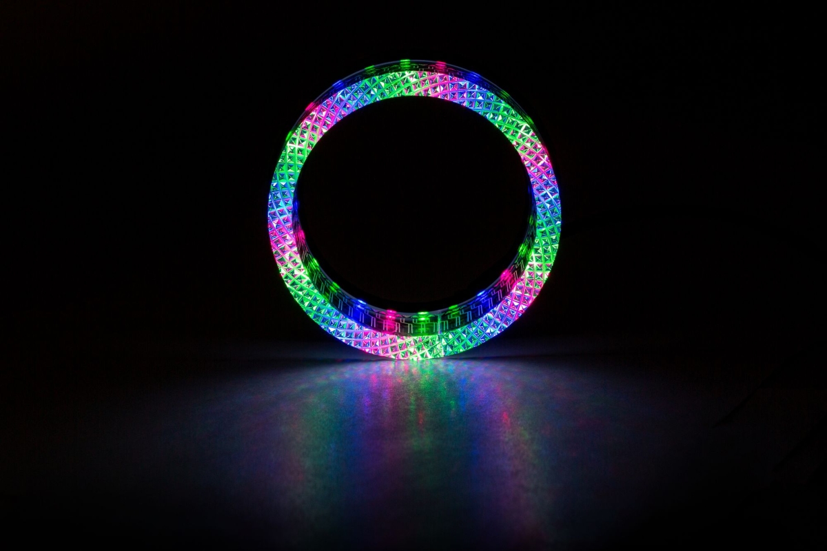 Ангельские глазки на линзу 2,5" RGB