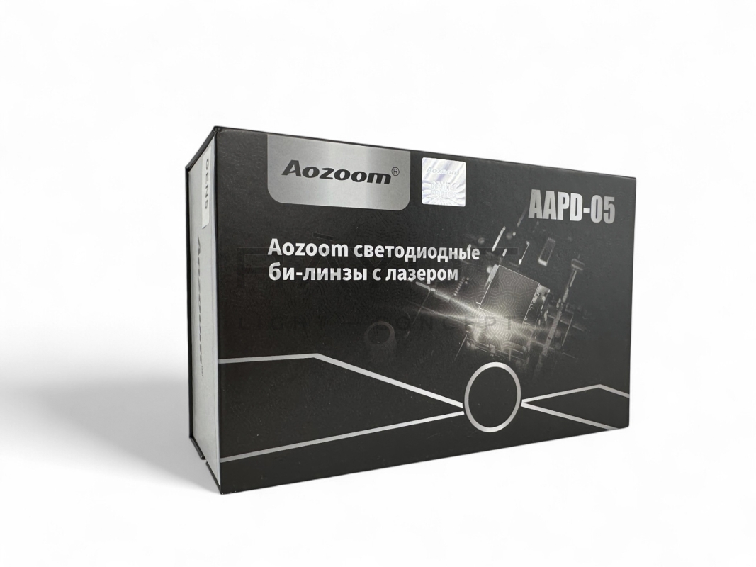 Биксеноновая линза Aozoom Bi-LED+Laser Gen5 2022 (AAPD-05), 3.0", 12V, 50/56W, 5500K