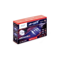 Светодиодные модули ближнего света MTF Light серия CONSTRUCTOR SLIM, 12В, 20ВТ, 6000К, 1", с масками, к-т.  (СТГ ступень)