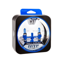 Галогенные лампы MTF Light PALLADIUM — 12В, 55Вт, яркий белый свет, комплект H1