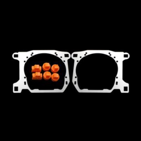 Переходные рамки MTF Light TC-VW-14 — VW Tiguan 2010–2012, ближний свет, HELLA 3R / G5, 2 шт.