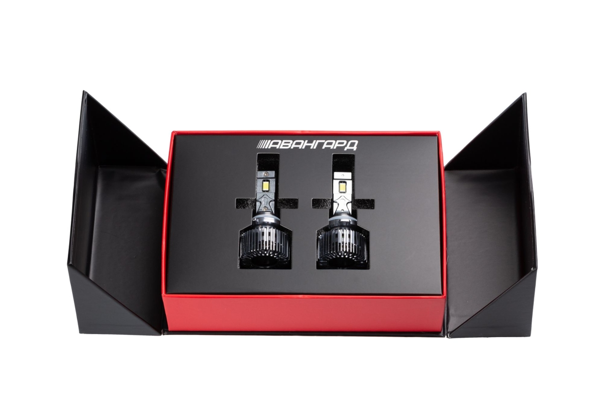 Светодиодная лампа Optima Premium LED АВАНГАРД HB4 5500K 6800Lm 12&ndash;24V 70W