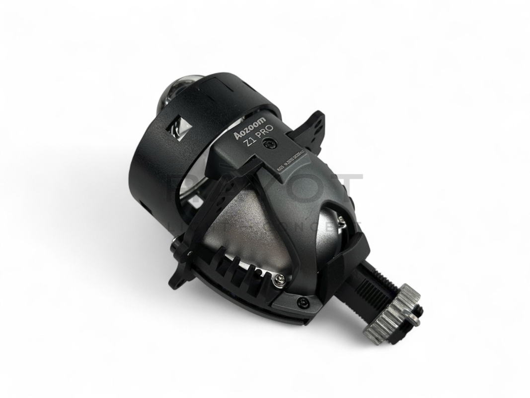 Линза Aozoom Z1 PRO 2025, 3.0", 12V, 55W/75W, 5500K, ~4800/6000 лм