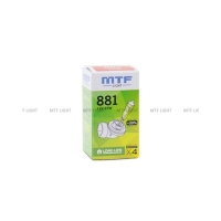 Галогенная лампа MTF Light автомобильная  LONG LIFE x4 881