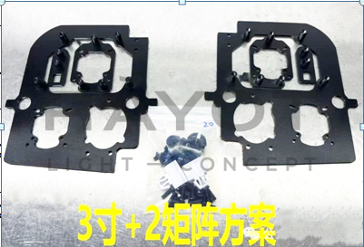 Переходные рамки для LIXIANG L8/L9 (2024-2026) Hella + 2 constructor