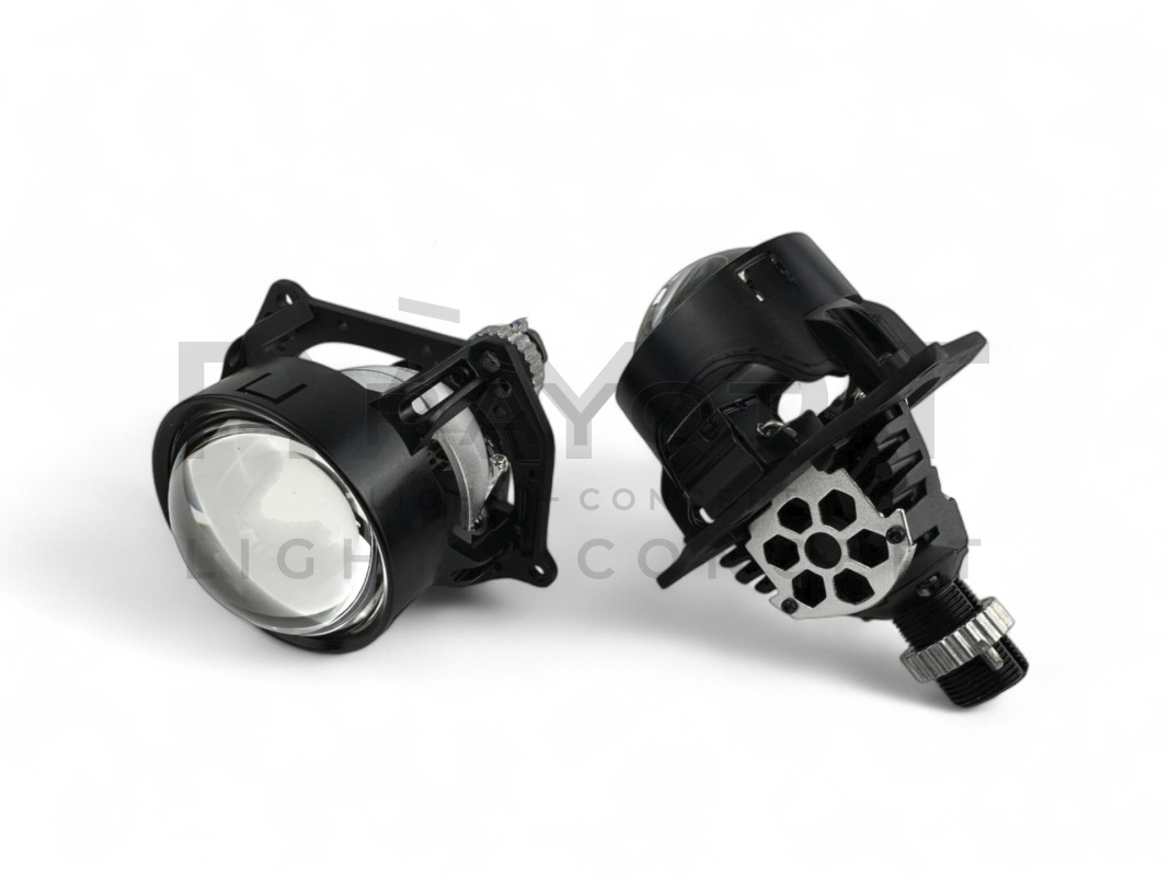 Светодиодные би-модули AOZOOM A3 MAX, 2.5", 12V, 5500K, 49/57w (комплект)