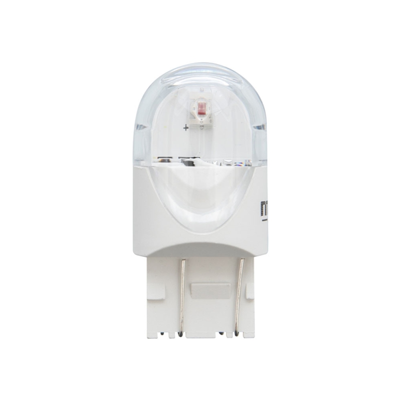 Светодиодная автолампа MTF Light Night Assistant, W21/5W, 12V, 2.5W, красный