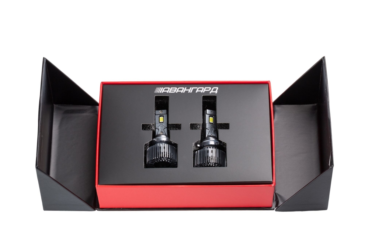 Светодиодная лампа Optima Premium LED АВАНГАРД HB3 5500K 6800Lm