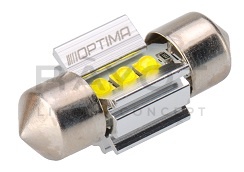 Светодиодная лампа Festoon 36mm Optima MINI-CREE, CAN, white, 3W, 12V, T10*36mm (SV 8,5-8) комп. 2шт