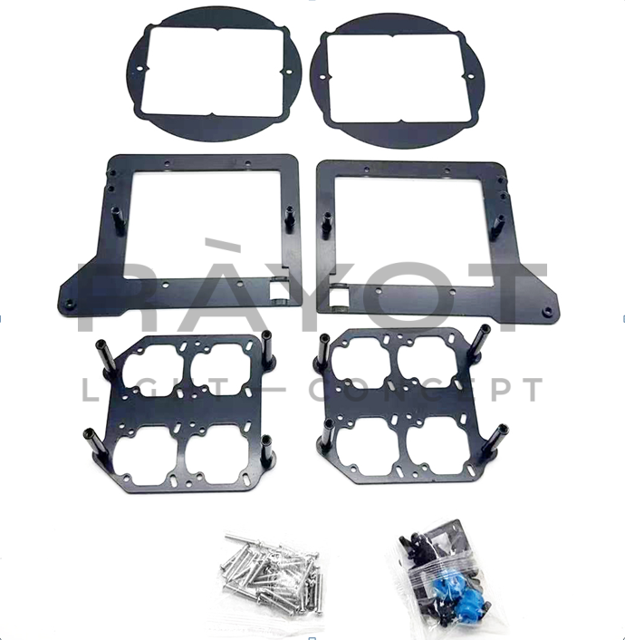Переходные рамки для TOYOTA Land Cruiser 70 Series (2023-2026) LED (CONSTRUCTOR)
