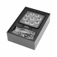 Фонарь светодиодный MTF LIGHT дополнительного освещения 12-60В, 27Вт, 3500лм, 6000К, квадратный, шт. Фонарь светодиодный MTF LIGHT дополнительного освещения 12-60В, 27Вт, 3500лм, 6000К, квадратный, шт.