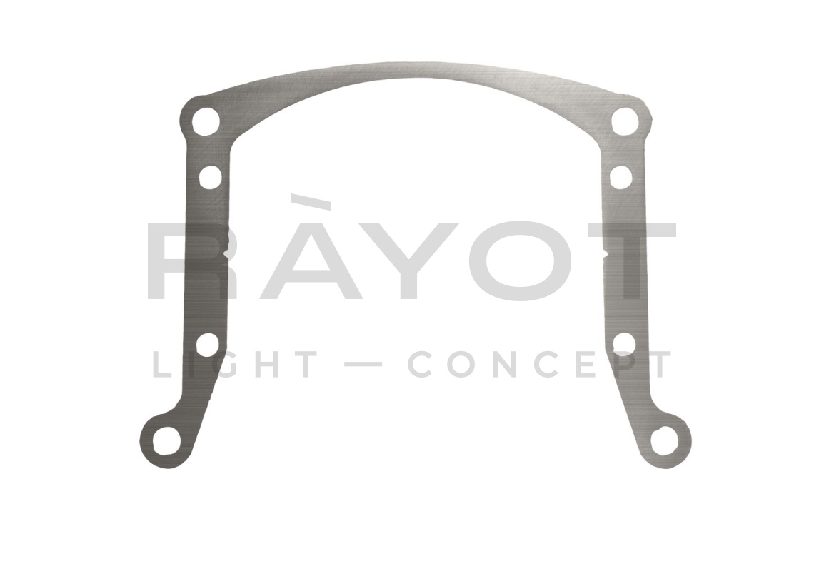 Переходные рамки Toyota Camry IX (XV70) дорестайл [2017-2021] LED под линзы Hella 3r/5r, Би-Лед