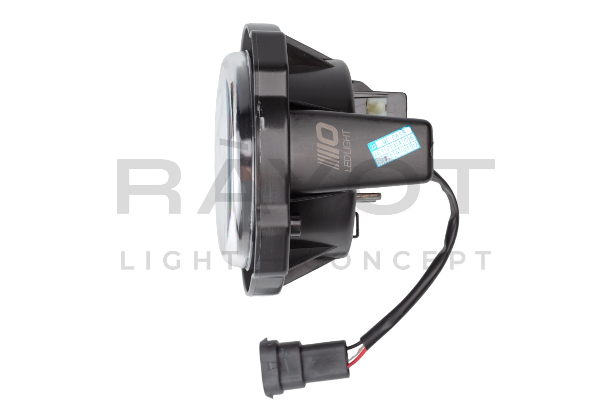 Светодиодная противотуманная фара OPTIMA LED FOG LIGHT 537 Универсальная *мм, 9W, 5500K, 9-32V, комп