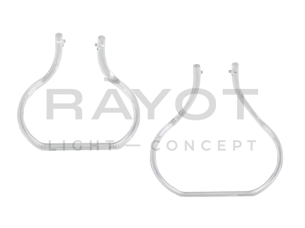 Световод для фары BMW X5/X6 F15/F16 (2013-2018) LED, к-т 2шт на левую фару