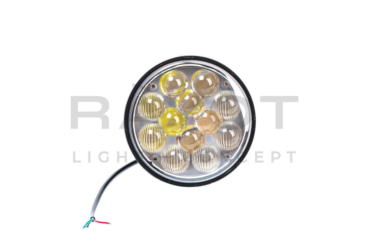 Светодиодная фара 5", 36W, Epistar, 9-16V, Ближний/Дальний свет, с П-образным проштейном 1 шт