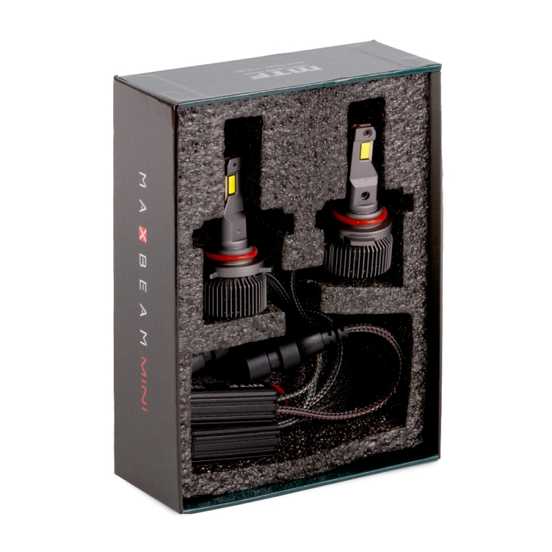 Светодиодные лампы MTF Light MaxBeam Mini, HB4 (9006), 6000K, 4500 лм, 45 Вт, комплект 2 шт.