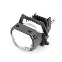 Светодиодные модули ближнего/дальнего света MTF Light DYNAMIC VISION, линзованные, бескорпусные, 12В, 45ВТ, 5500К, 3 дюйма, компл. 2шт.