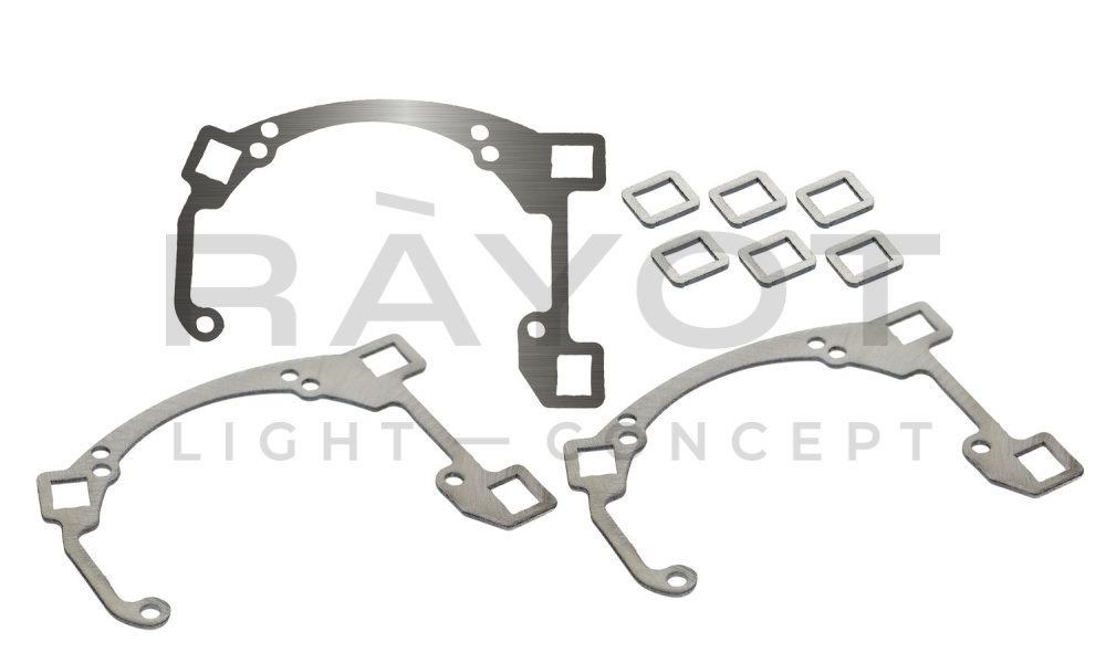 553. Переходные рамки на Mercedes-Benz G-Class W463 2006-2018