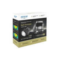 Светодиодные модули ближнего/дальнего света MTF Light NIGHT ASSISTANT TRUCK, линзованные, бескорпусные, 24В, 47/50Вт, 5500К, 3 дюйма, компл. 2шт.