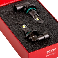 Светодиодные лампы MTF Light IMPRESS, HB4 (9006), 6000K, 2100 лм, 21 Вт, штатный размер, комплект 2 шт. Светодиодные лампы MTF Light IMPRESS, HB4 (9006), 6000K, 2100 лм, 21 Вт, штатный размер, комплект 2 шт.
