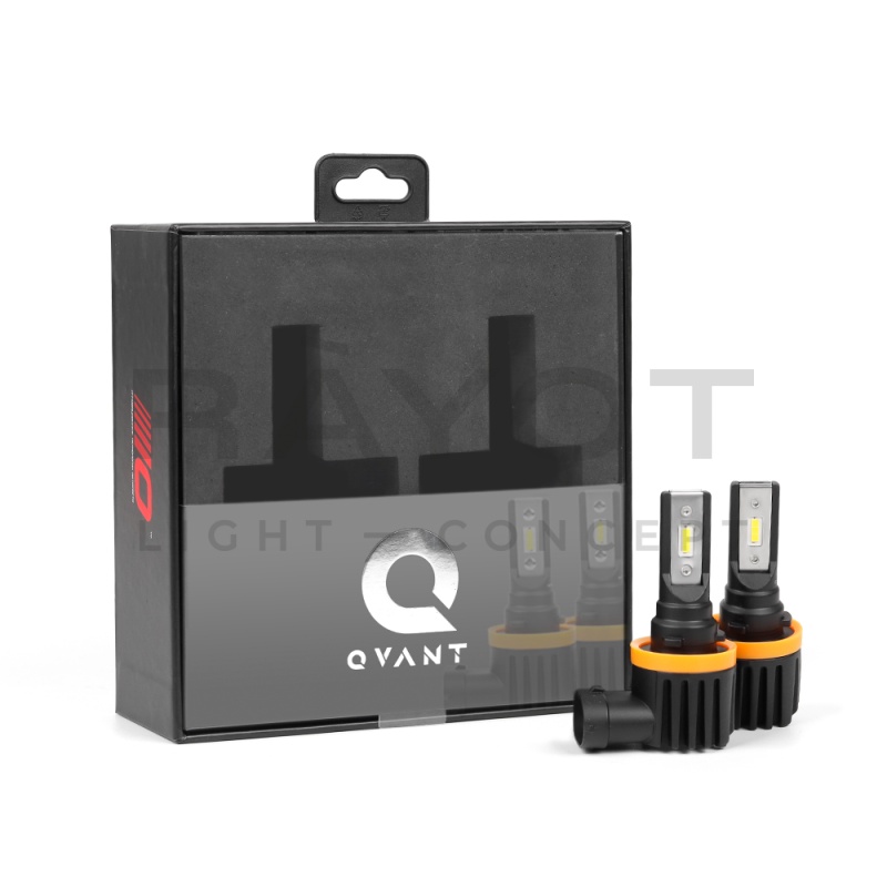 Светодиодные лампы Optima LED QVANT H11/H8/H9 12-24V, 2 лампы
