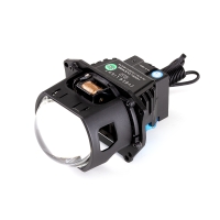 Светодиодные модули MTF Light линзованные Bi-LED серия CYBER LIGHT 2.0, 12В, ближ/дальний 52/67Вт, 5500К, 3" скос, 2шт.
