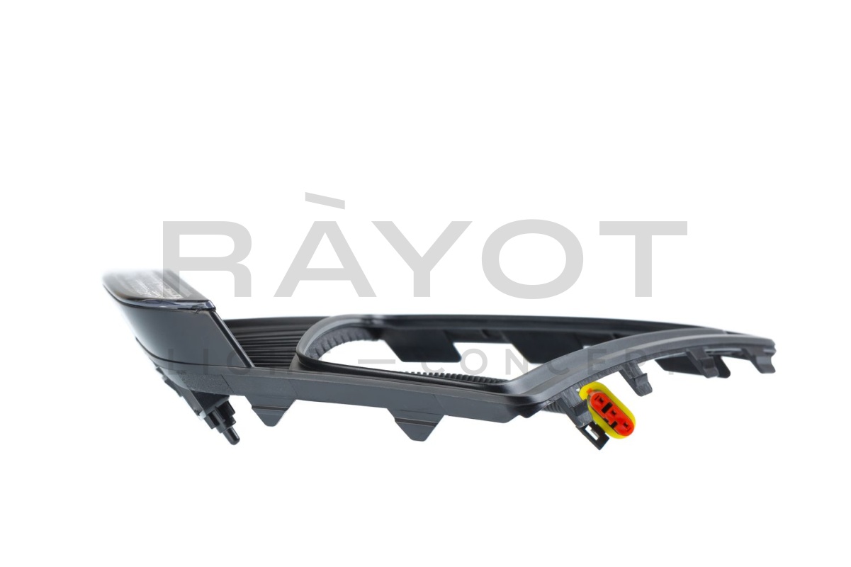 Противотуманная фара Hyundai Creta №725, с LED-ДХО, с проводкой, Комплект 2шт
