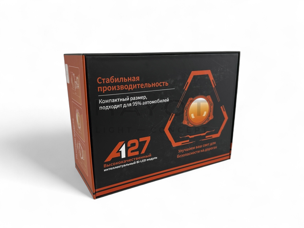 Линза Aozoom A27 2025, 3.0", 12V, 59W/68W, 5500K, 5000/5500 лм