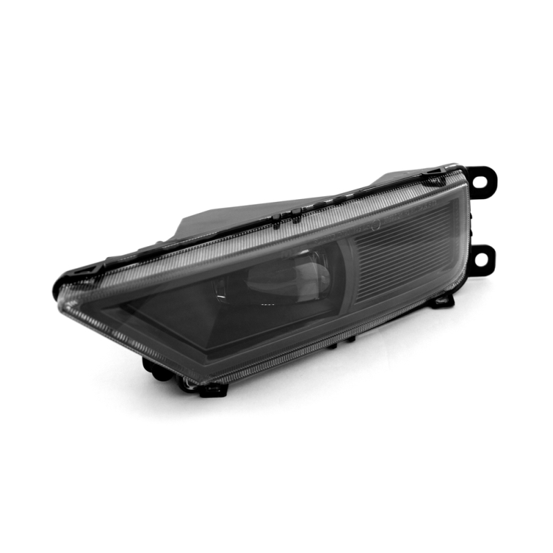 Фары противотуманные светодиодные автомобильные MTF Light VW TIGUAN NEW, линза, 12В, 5000К, 8Вт, ЕСЕ R19, E4 компл. (black)