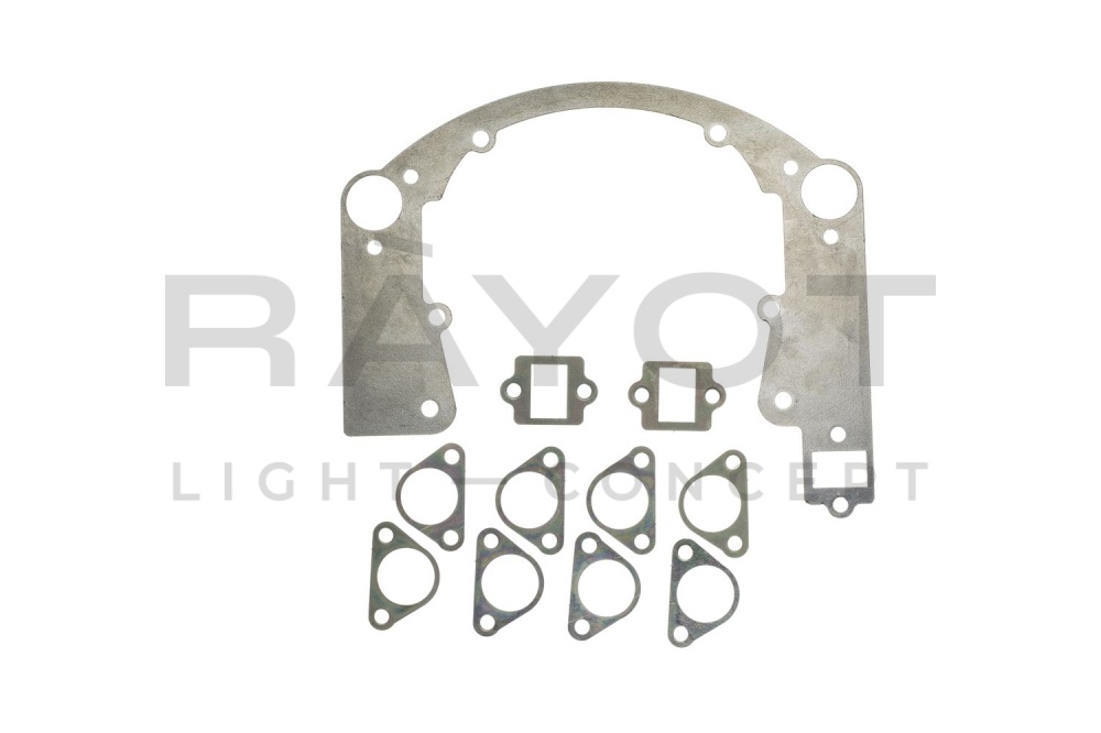 167. Комплект переходных рамок на PORSCHE 911 VII для установки Hella 3/3R (Hella 5R)