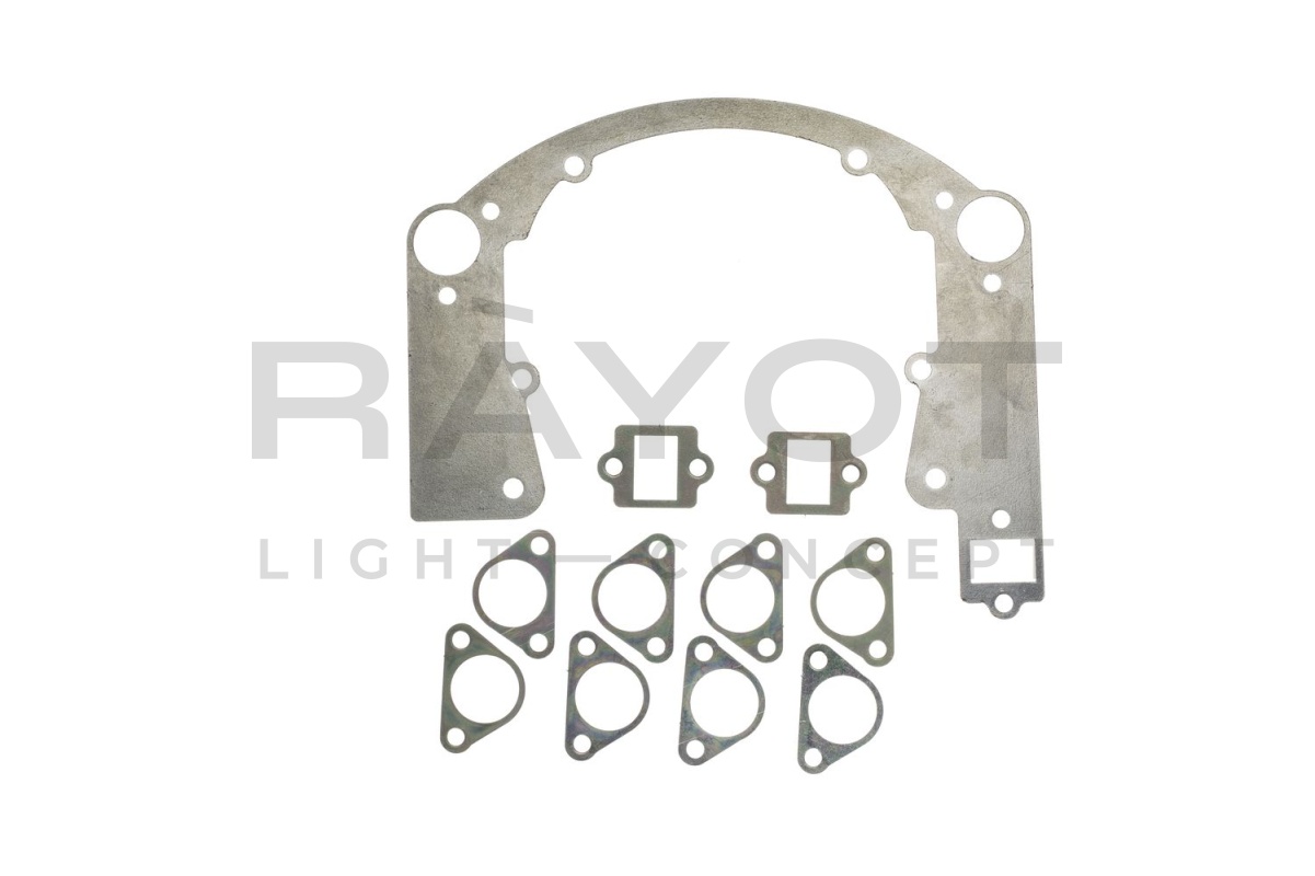 167. Комплект переходных рамок на PORSCHE 911 VII для установки Hella 3/3R (Hella 5R)