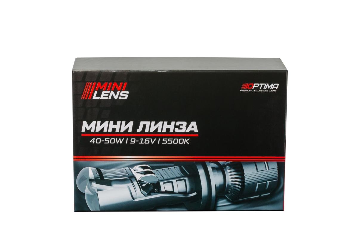 Мини-линза Optima H4 50W