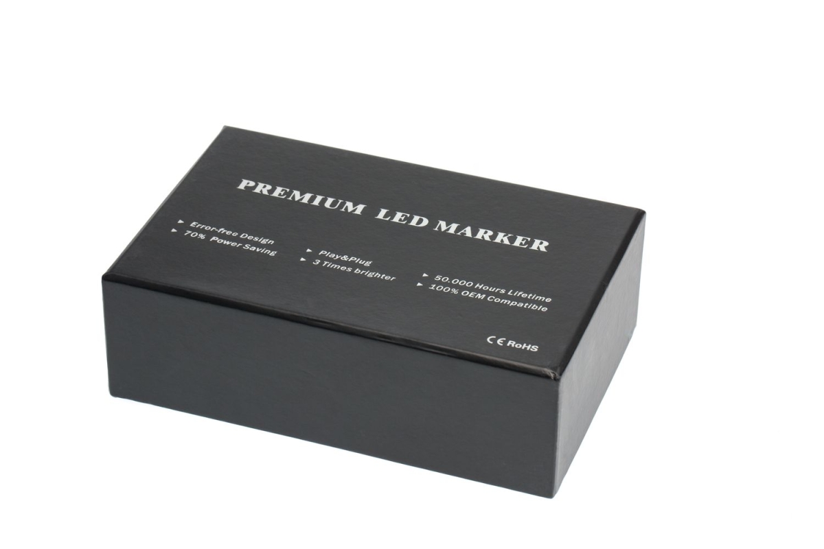 Светодиодный маркер BMW Angel Eyes Optima Premium H8, 40W, 1800Lm, 5100K, 12V (CREE XT‑E*4LED, компл. 2 шт)