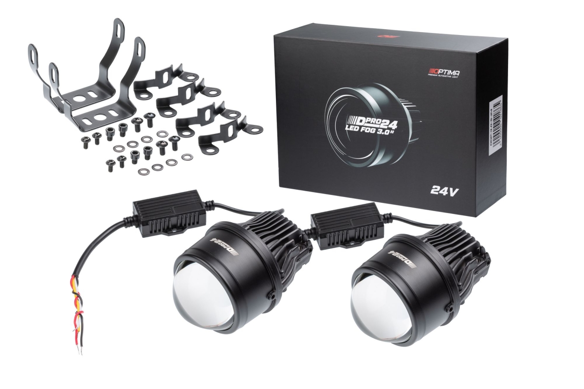 Светодиодная линза противотуманного света Optima LED FOG Lens D‑PRO 3.0 Светодиодная линза противотуманного света Optima LED FOG Lens D‑PRO 3.0"