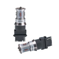 Светодиодная лампа Optima Premium P27W (3156) 1800K, 730Lm, 7.7W (Красный свет)