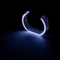 Ангельские глазки на линзу 3,0" белые, форма U