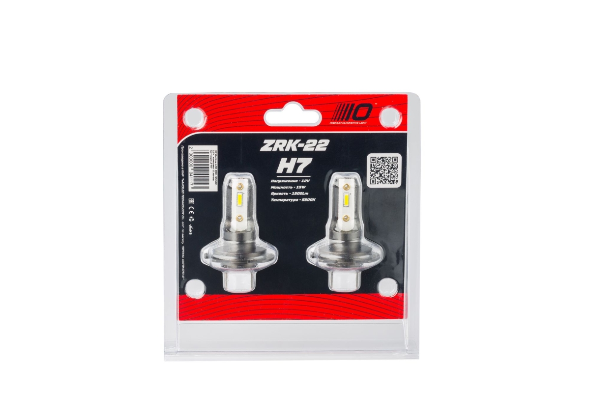 Светодиодная лампа Optima LED ZRK H7 5500K