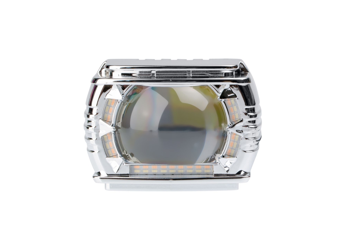 Светодиодная линза дальнего света Optima LED Lens High Beam Square 2.5"