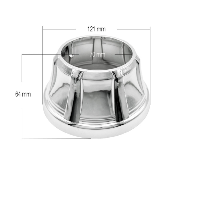 Маски MTF Light №105 — 3 Маски MTF Light №105 — 3", хром, комплект 2 шт.