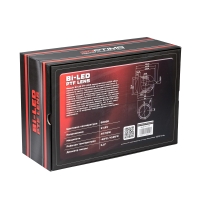 Светодиодные противотуманные фары OPTIMA Bi-LED PTF LENS 3.0" 6000K 12V 38/48W (крепление ВАЗ‑Priora) &mdash; комплект 2 шт.