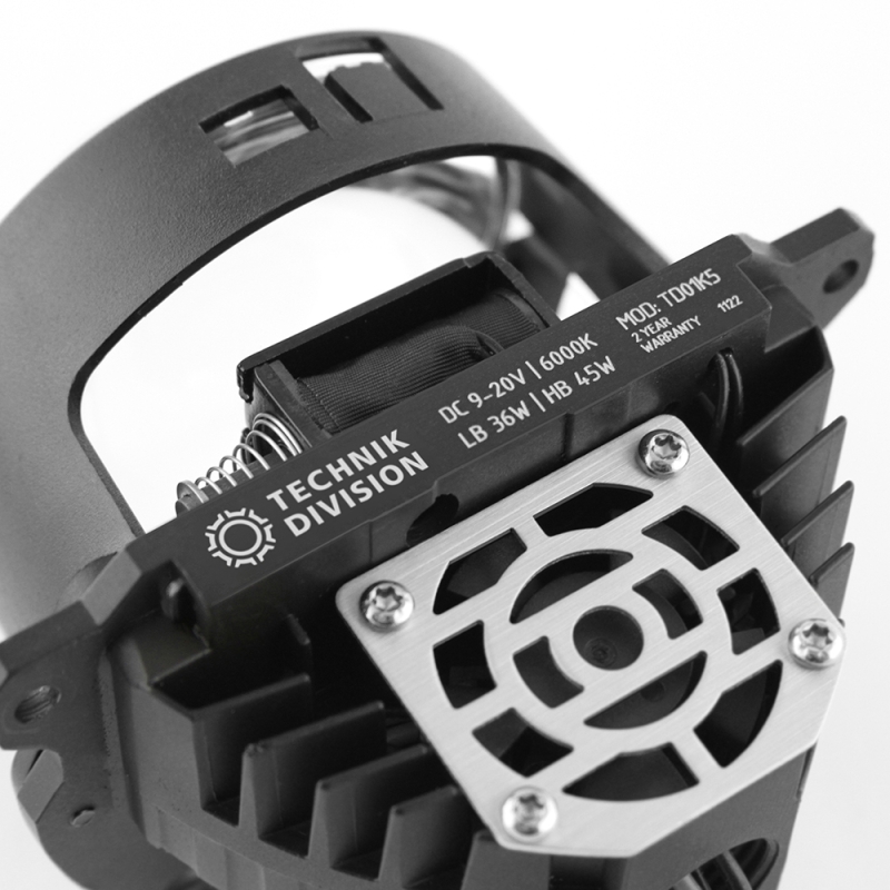 Светодиодные BiLED модули TECHNIK DIVISION, линзованные, бескорпусные, 12В, 45Вт, 4300К, 3 Светодиодные BiLED модули TECHNIK DIVISION, линзованные, бескорпусные, 12В, 45Вт, 4300К, 3", к-т.