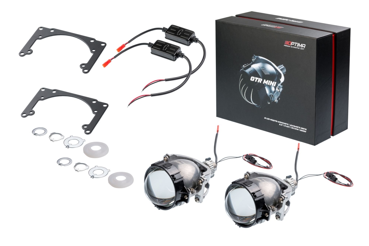 Светодиодная линза Optima Premium Bi-LED Lens GTR Mini 2.8"