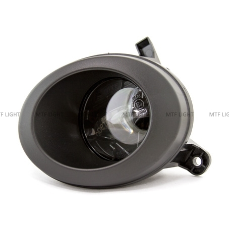 Фары противотуманные светодиодные автомобильные MTF Light Ауди/Фольцваген, линза, 12В, 10Вт, ЕСЕ R19, E4, компл.