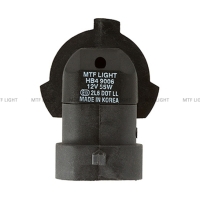 Галогенные лампы MTF Light TITANIUM — 12В, 55Вт, белый свет, комплект HB4