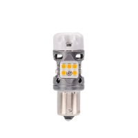 Светодиодная лампа Optima Premium PY21W (BAU15s, 1156) 2800K, 1000Lm (Жёлтый свет)